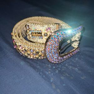 size 38 fits like 36 tho, worn a couple times, no missing diamonds still good